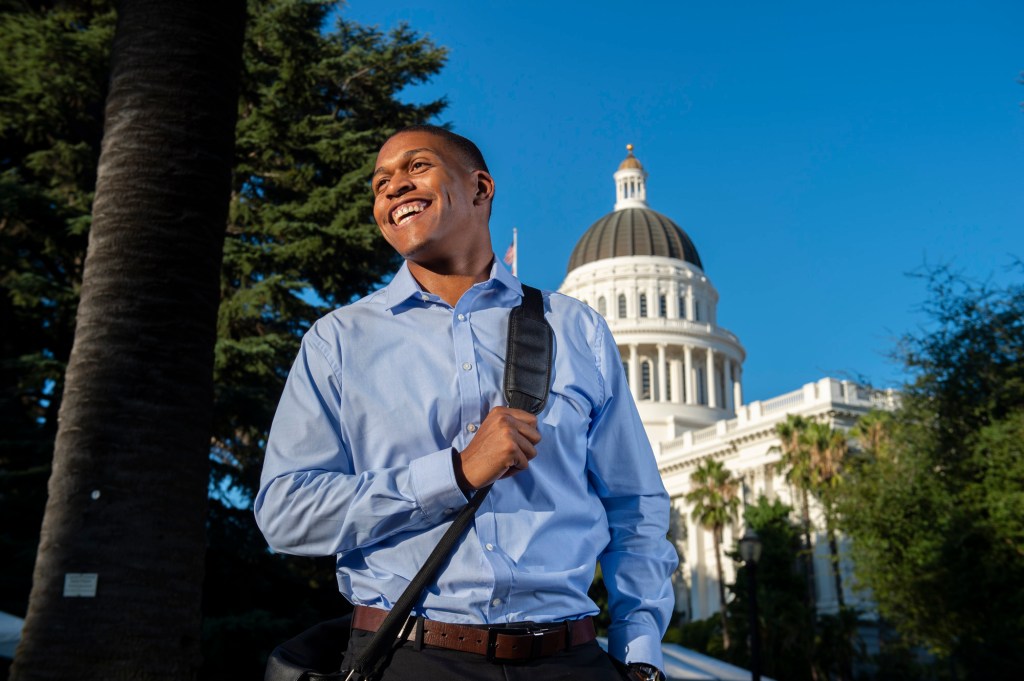 Ronald Ussery at the California State Capitol.