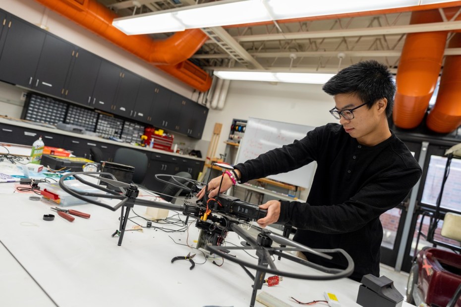 Davis Young, computer engineering major at University of the Pacific